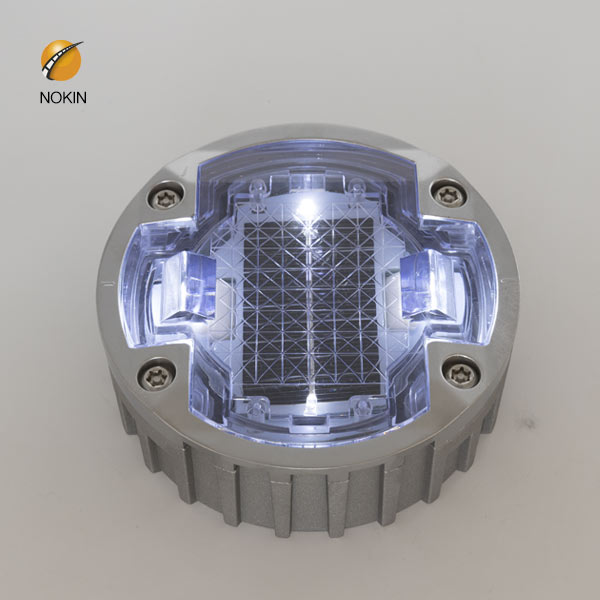ABS solar pavement markers with 6 screws loading bearing 15 tons